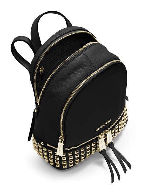 rhea bag michael kors|michael kors rhea studded backpack.